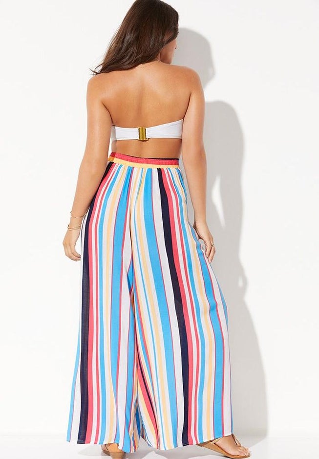 Mara Beach Pant with Side Slits image number 1