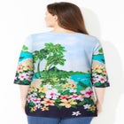 3/4 SLEEVE SEASONAL TEE image number 1