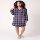 Flannel Sleep Shirt image number 0