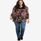 Bell Sleeve A-Line Knit Tunic image number null