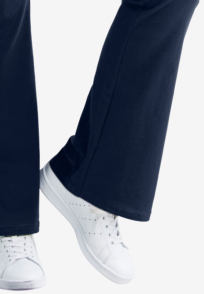 Knit Bootcut Leggings image number 2