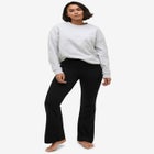 Knit Bootcut Leggings image number null