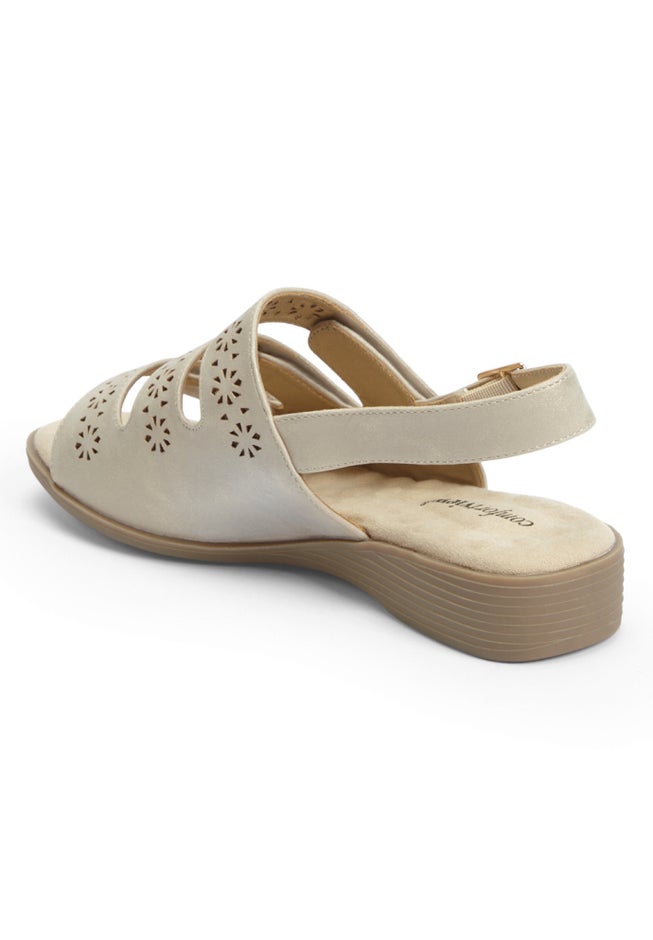 The Sutton Suede-Like Adjustable Sandal image number 2