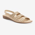 The Sutton Suede-Like Adjustable Sandal image number 1