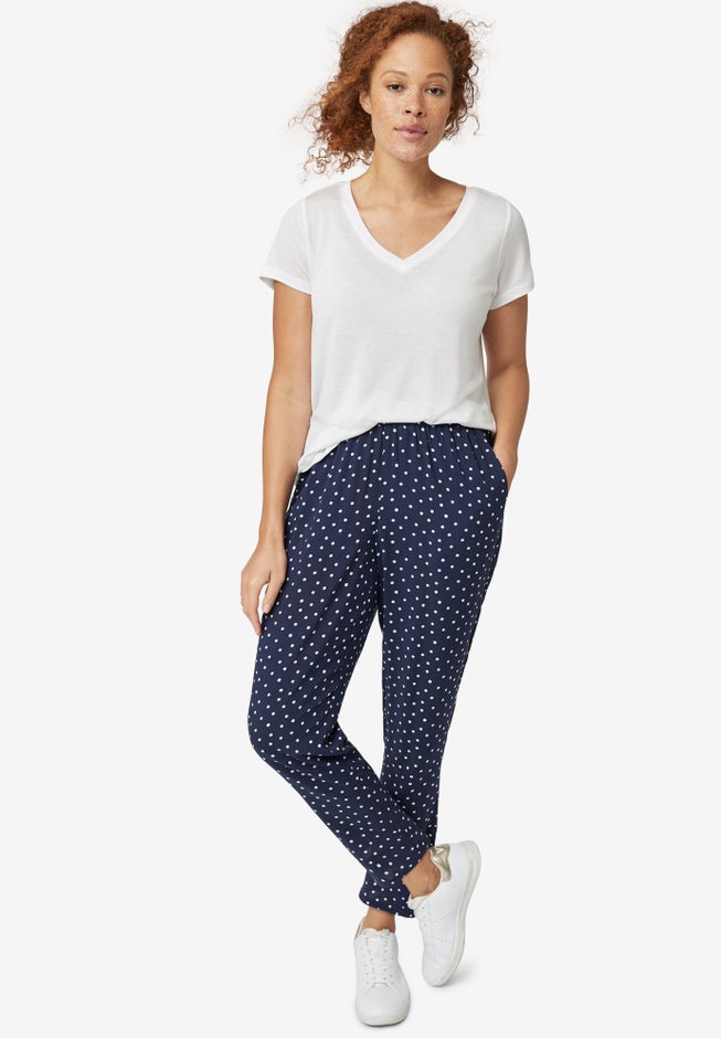 Woven Soft Pants image number 0