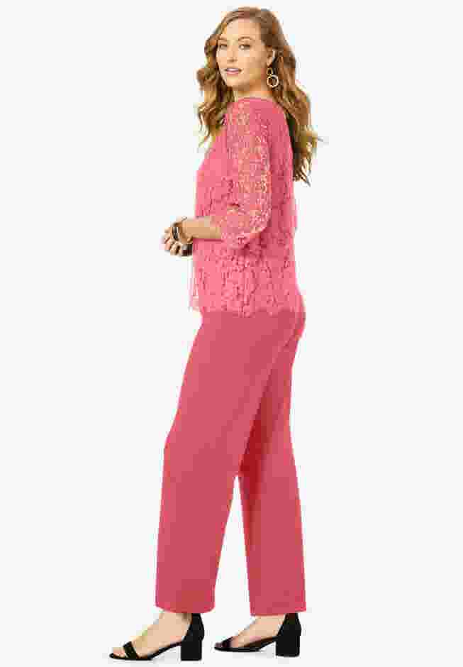 Popover Lace Jumpsuit image number 2