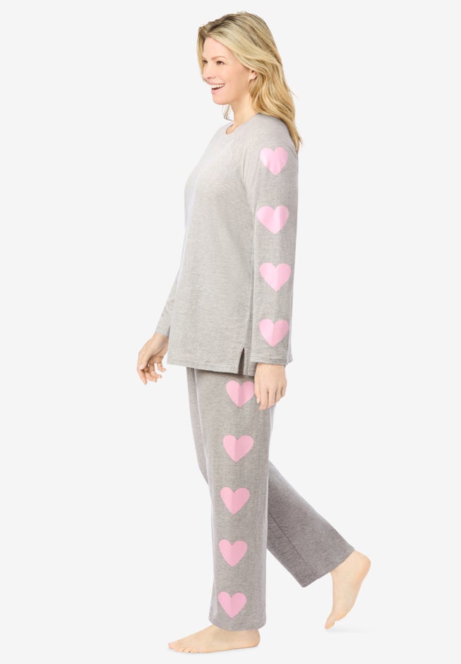 Side Print Pajama Set image number 2