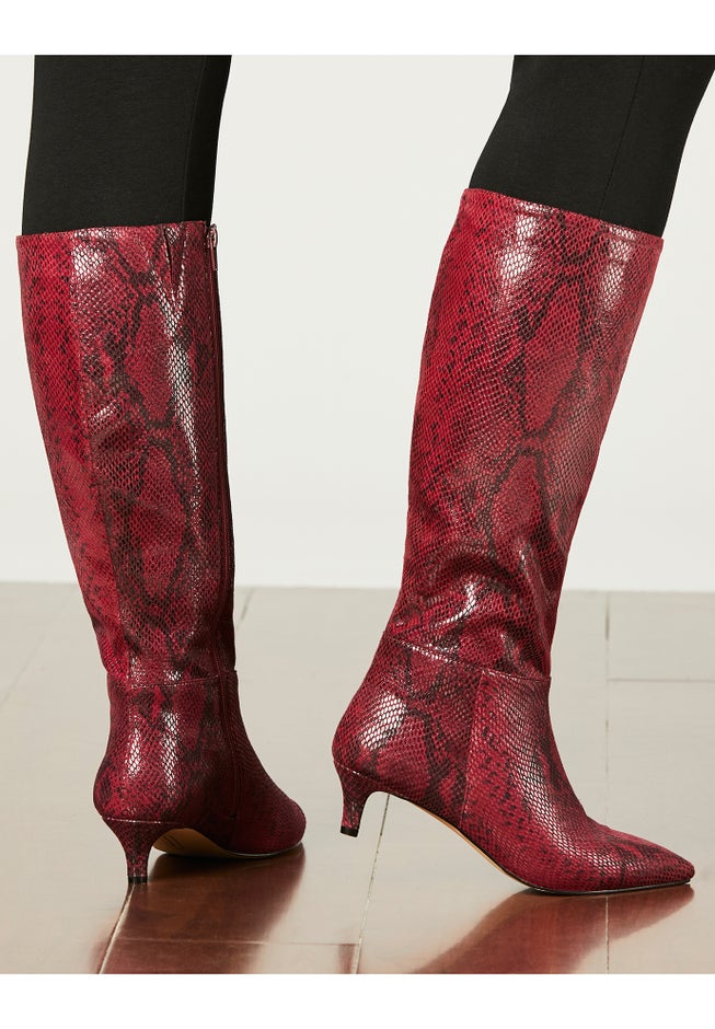 The Poloma Tall Wide Calf Boot By Comfortview image number 11