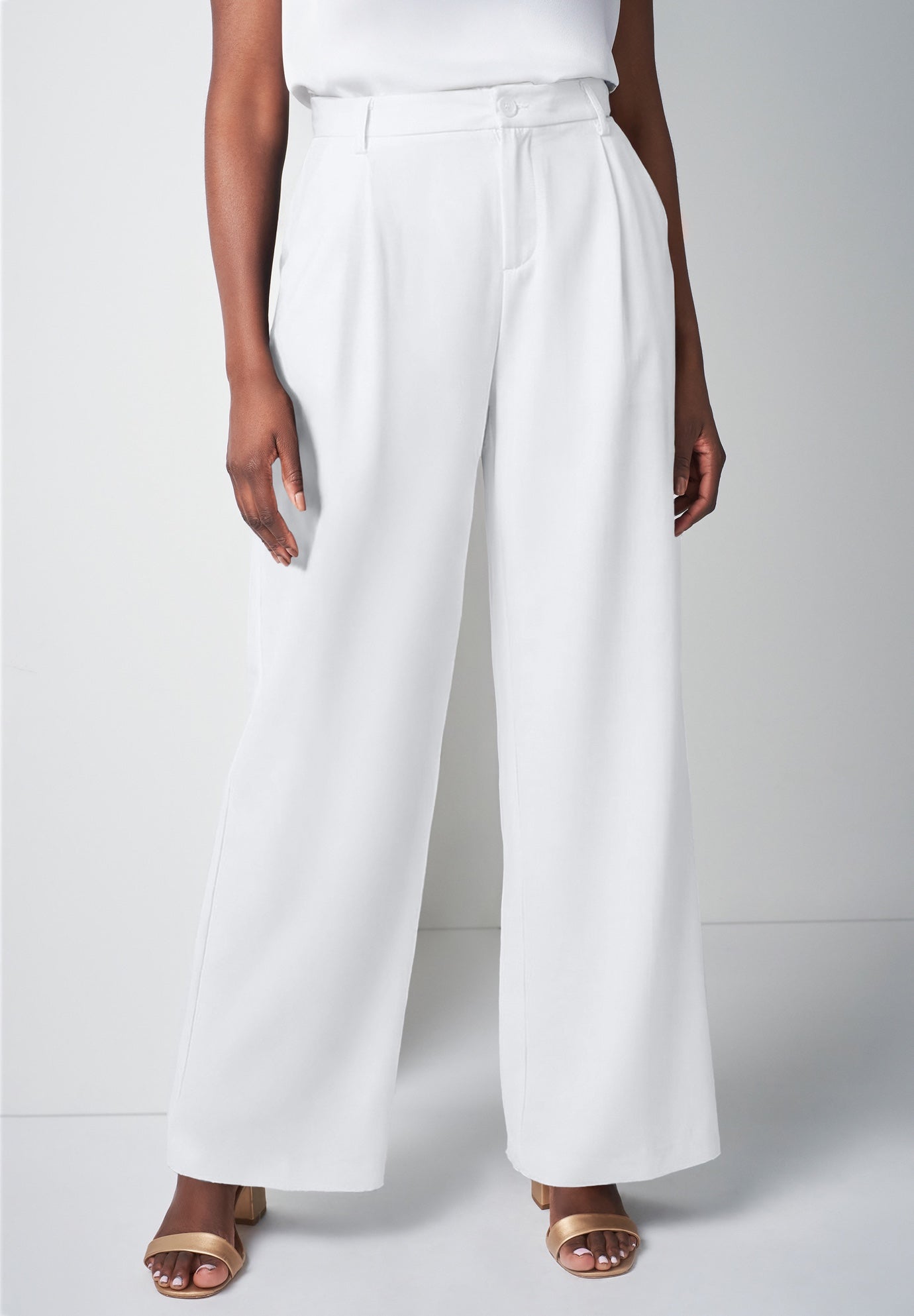 Bi-Stretch Wide Leg Pant image number 0