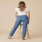 Plus Size Comfort Stretch Straight Leg Jean image number null