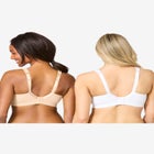 2-Pack Cotton Full Coverage Bra image number null