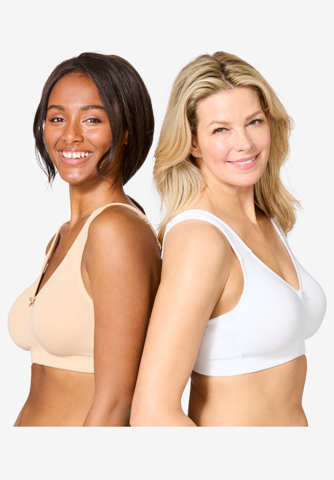 2-Pack Cotton Full Coverage Bra image number 2