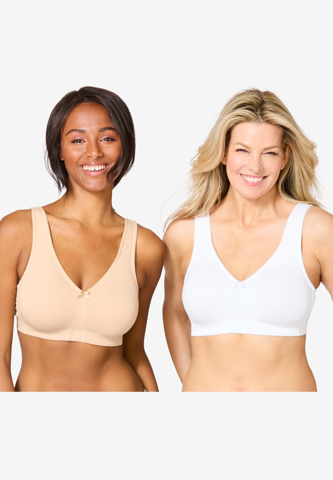 2-Pack Cotton Full Coverage Bra image number 0