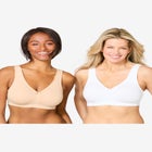 2-Pack Cotton Full Coverage Bra image number null