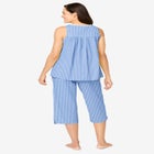 Sleeveless PJ Capri Set image number 1