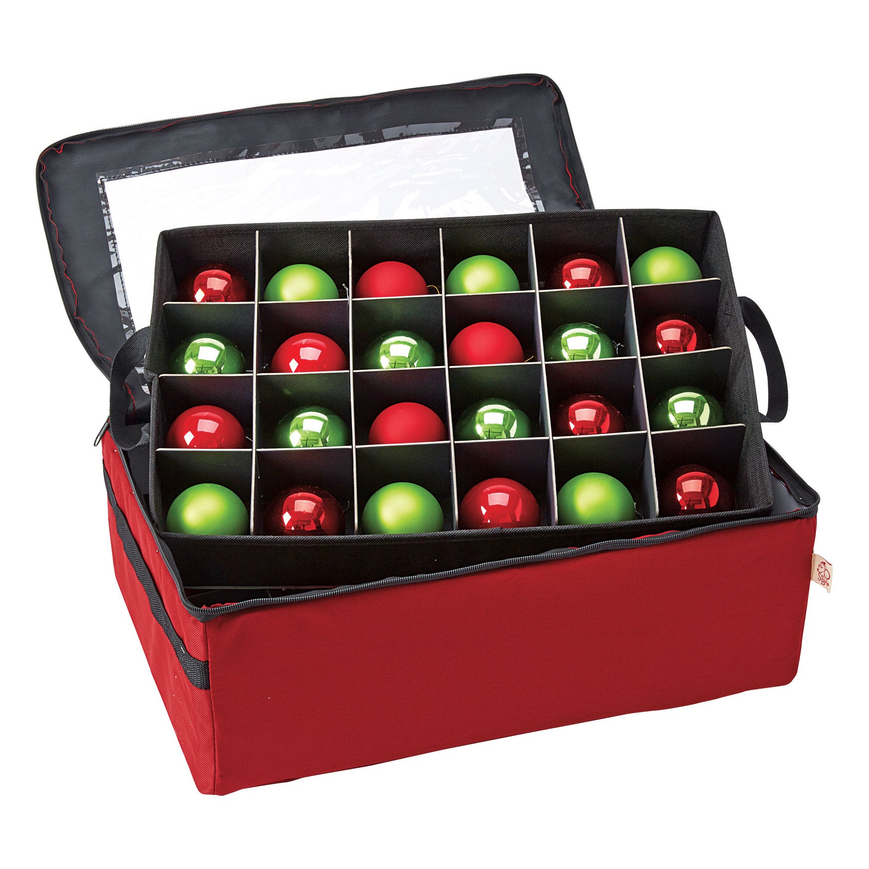 2-Tray Ornament Storage Bag image number 0