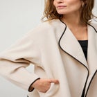 Open Drape Front Boxy Jacket image number 2