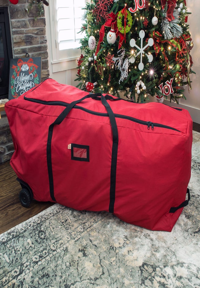 Rolling Christmas Tree Duffel image number 1