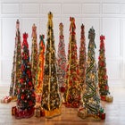 Fully Decorated Pre-Lit 6 Ft. Pop-Up Christmas Tree image number 1
