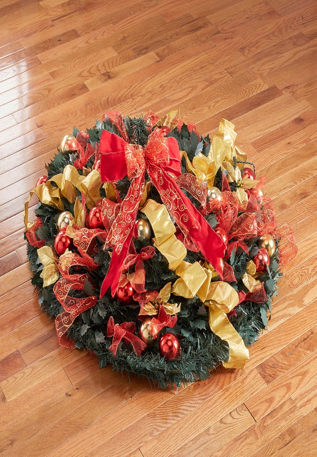 Fully Decorated Pre-Lit 7&frac12; Ft. Pop-Up Christmas Tree image number 2