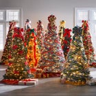 Fully Decorated Pre-Lit 7&frac12; Ft. Pop-Up Christmas Tree image number 4