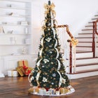Fully Decorated Pre-Lit 7&frac12; Ft. Pop-Up Christmas Tree image number 0