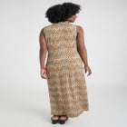 Sleeveless Cowl Neck Maxi image number null