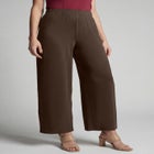 Everyday Stretch Knit Wide Leg Pant image number null