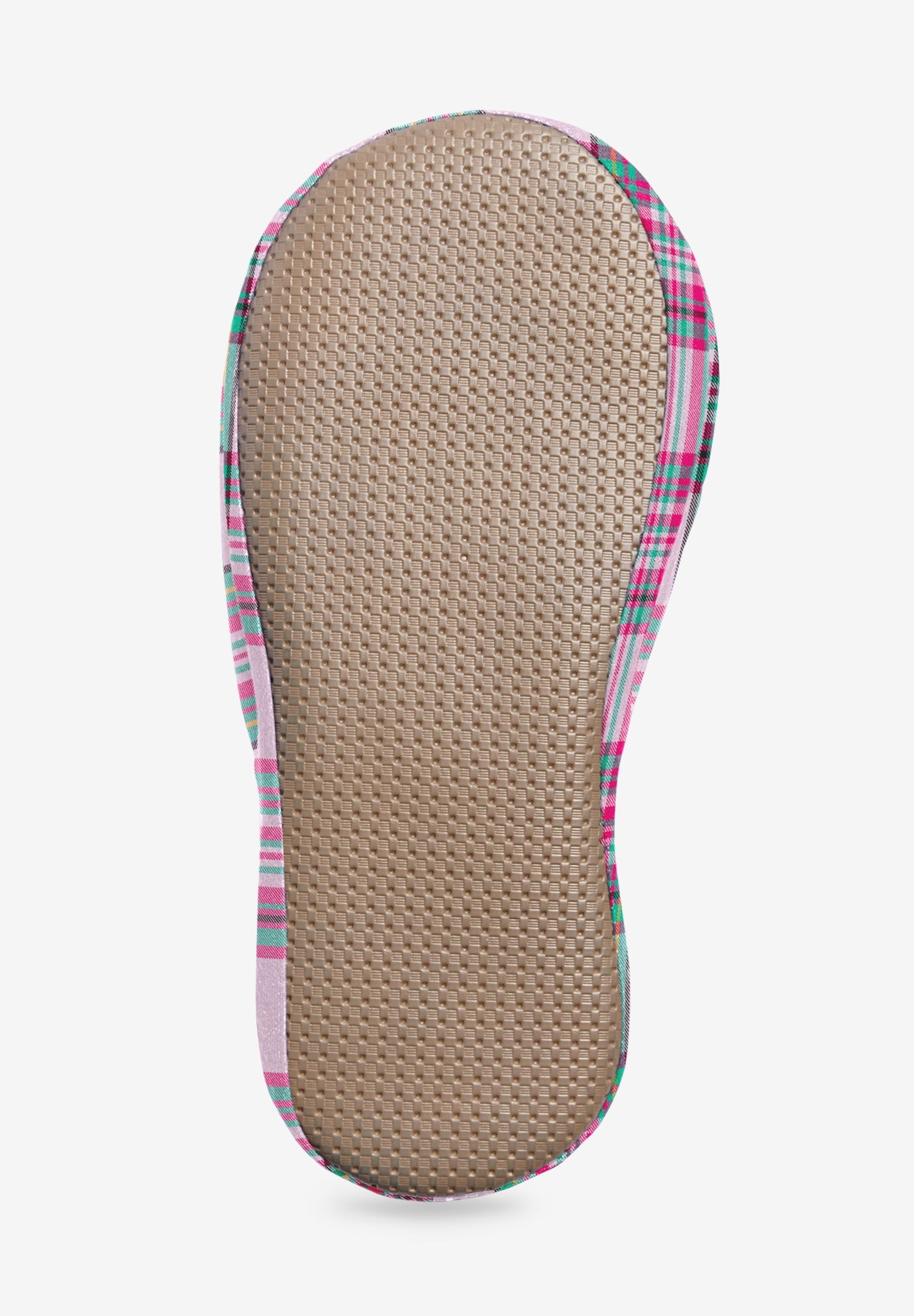 Dreams & Co.&reg; flannel slipper image number 2