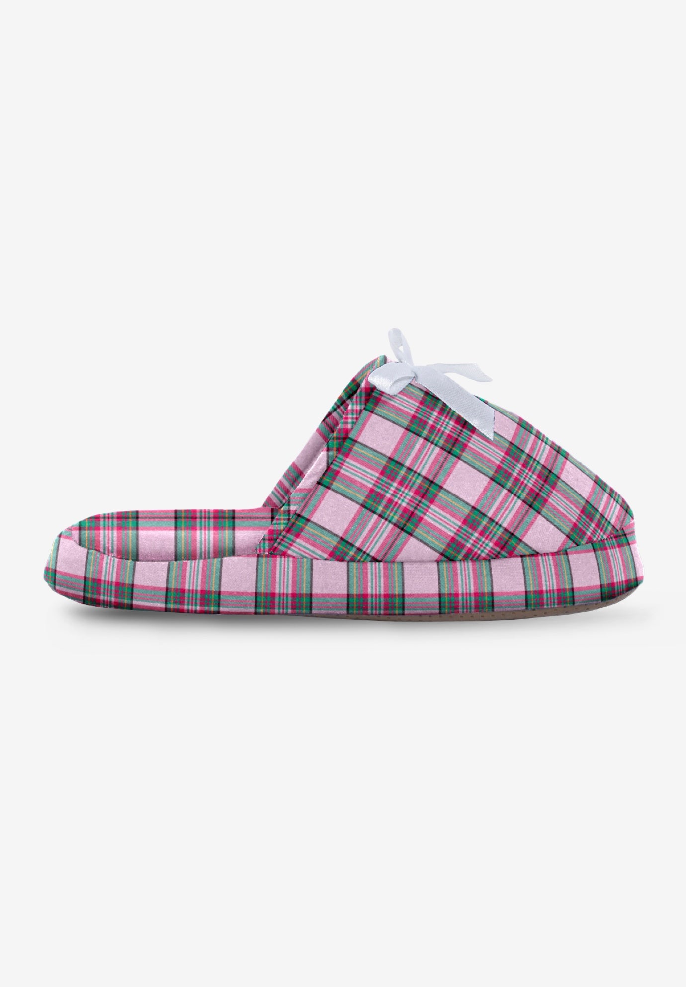 Dreams & Co.&reg; flannel slipper image number 3
