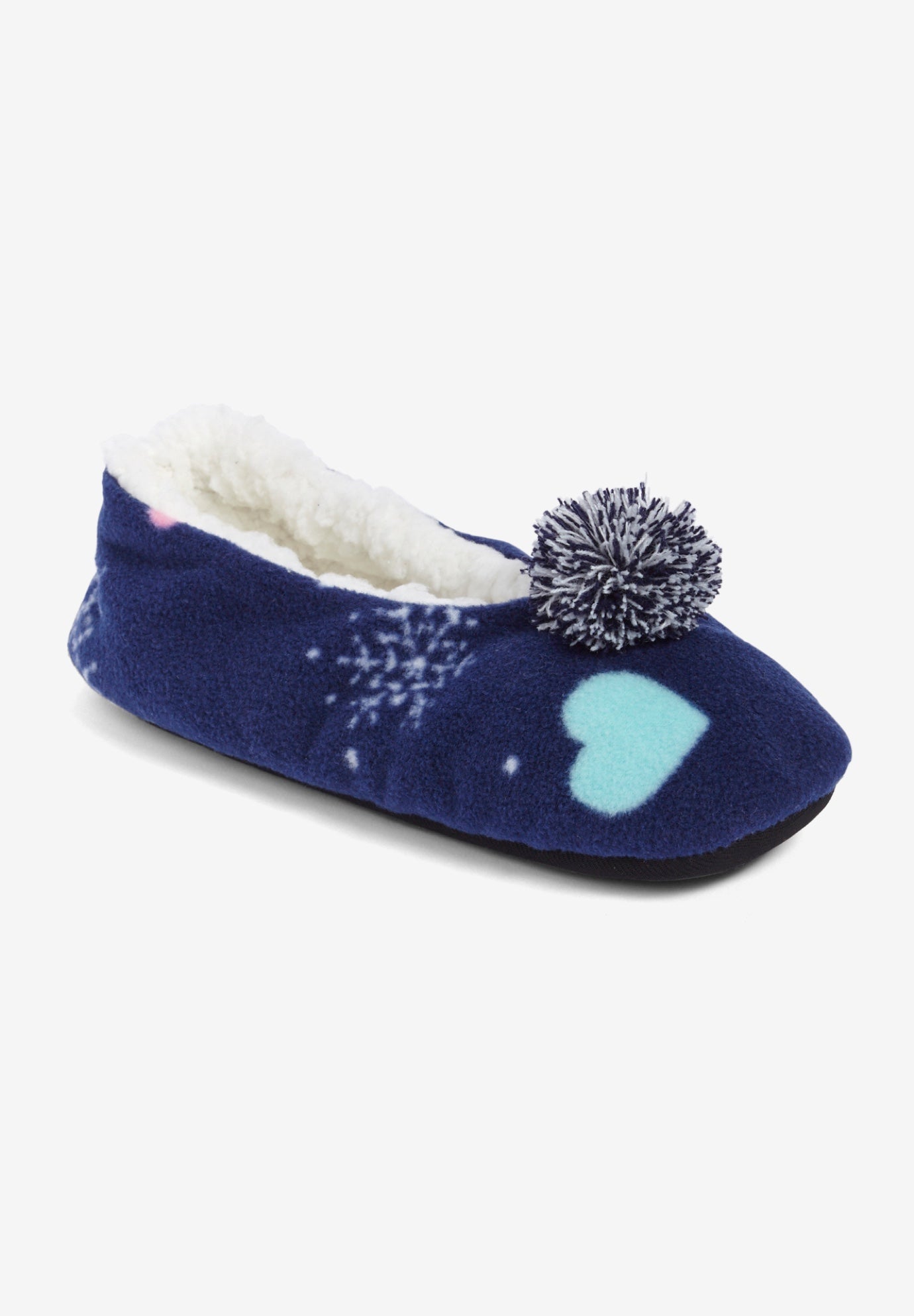 Dreams & Co. ® Pom Pom Slipper image number 0