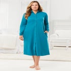 Only Necessities&reg; Fleece Snap-Front Robe image number null