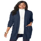 Cable Duster Sweater image number null