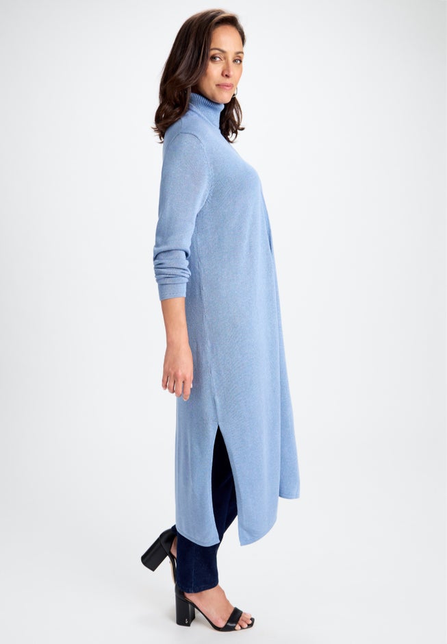 Carefree Cashmere Duster Sweater image number 2
