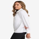 Georgette Pearl Trim Blouse image number null