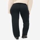 Front-Seam Wide Leg Knit Pant image number null