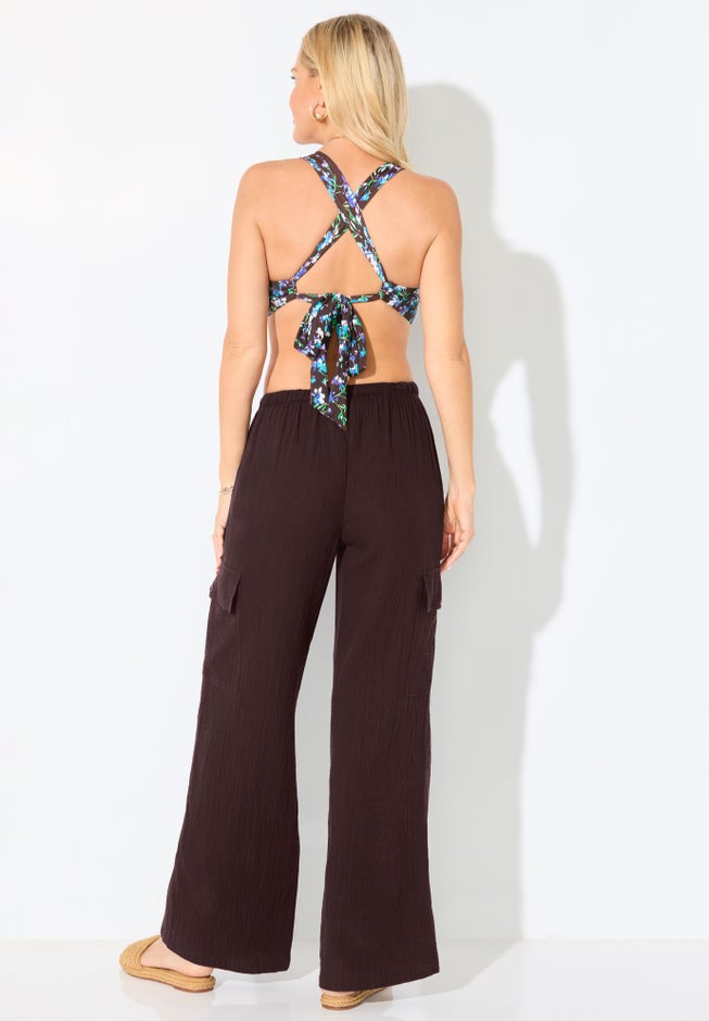 Cotton Gauze Cargo Pant image number 1