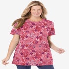 Perfect Printed Crewneck Tunic image number null