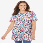 Perfect Printed Crewneck Tunic image number null