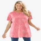 Perfect Printed Crewneck Tunic image number null