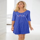 Avenue Body Three-Quarter Sleeve Sleepshirt image number null
