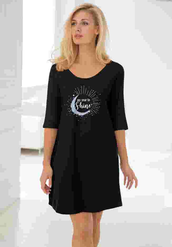 Avenue Body Three-Quarter Sleeve Sleepshirt image number 0