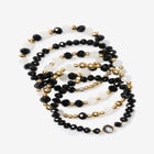 5-Row Stretch Beaded Bracelet image number null