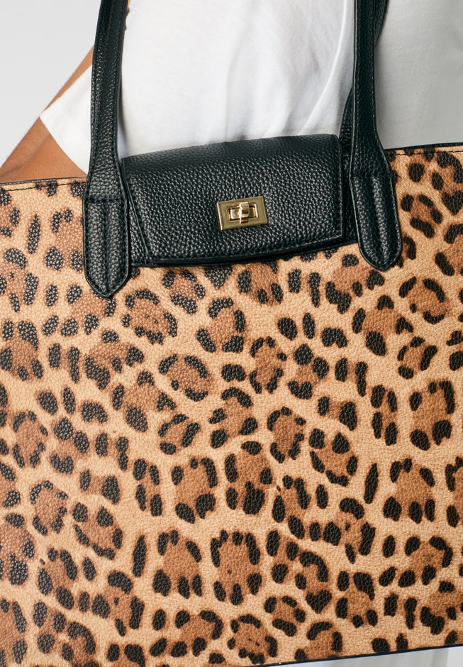 Animal Print Tote Bag image number 3