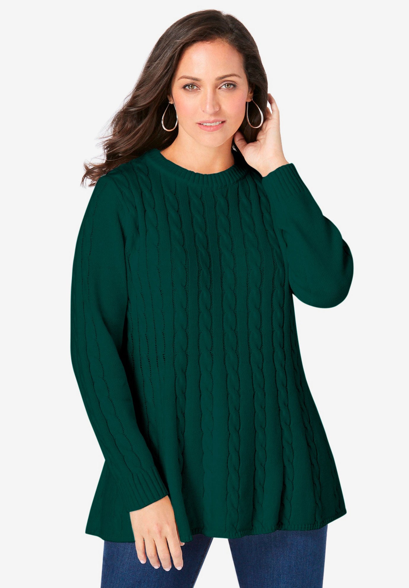 Cable Peplum image number 0