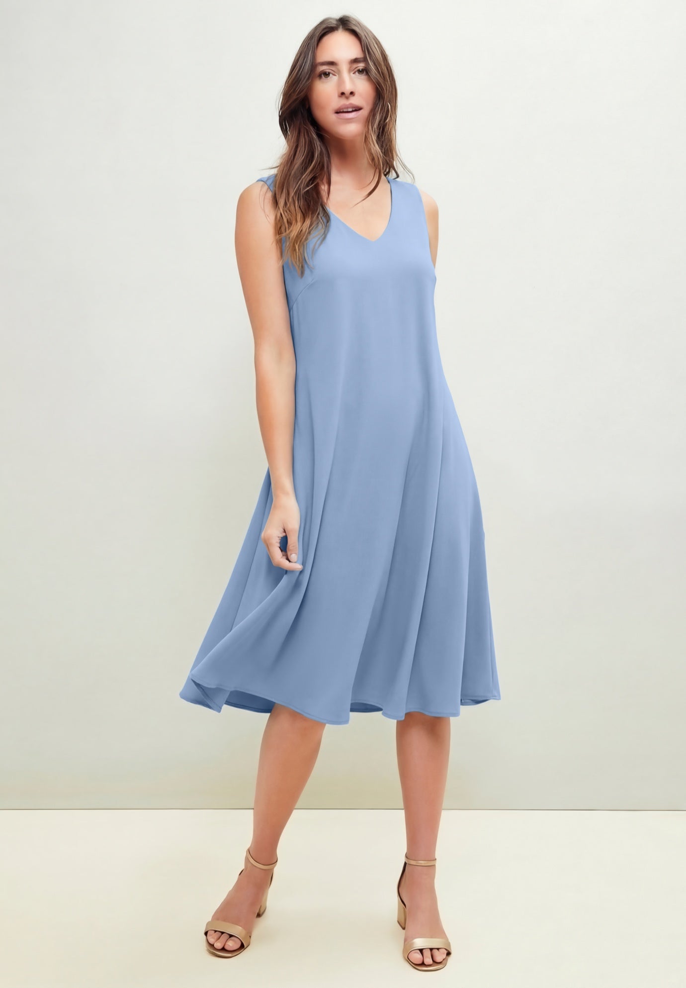 V-Neck Sleeveless Dress image number 0