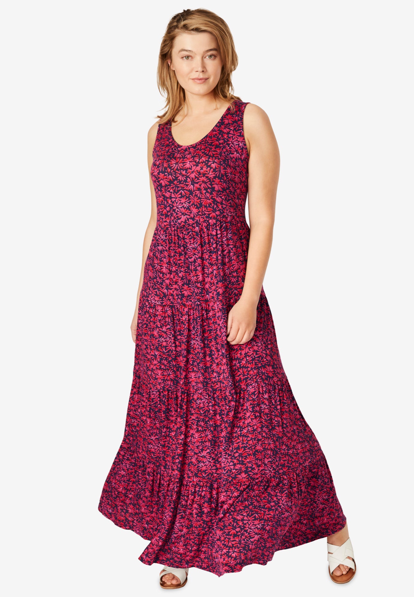 Tiered Maxi Dress image number 0