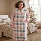 Plush Zip-Front Robe image number 5