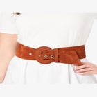 Faux Suede Belt image number null