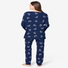 Avenue Body Three-Quarter Sleeve Pajama Set image number null